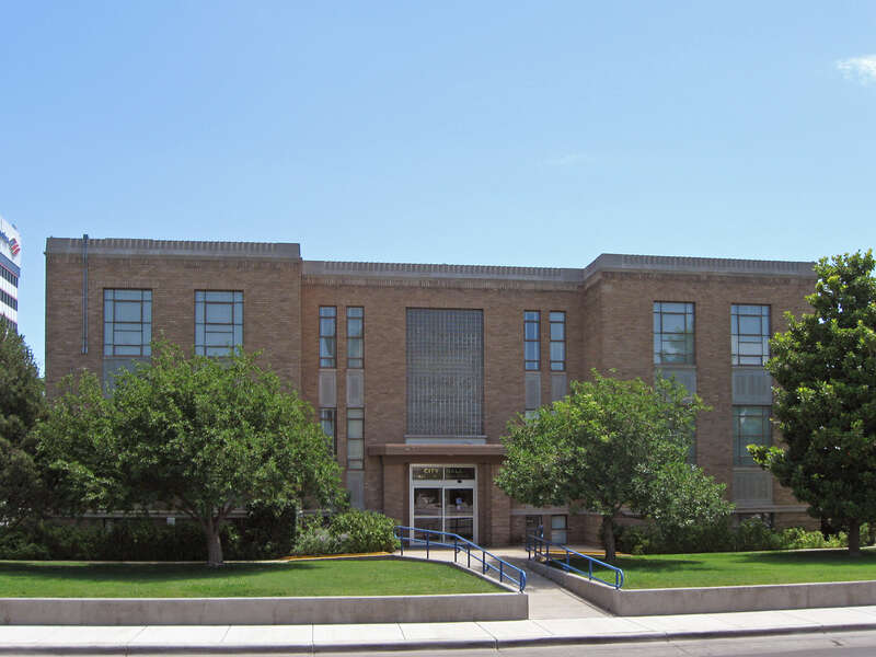 Roswell, New Mexico City Hall, located at 425 North Richardson.