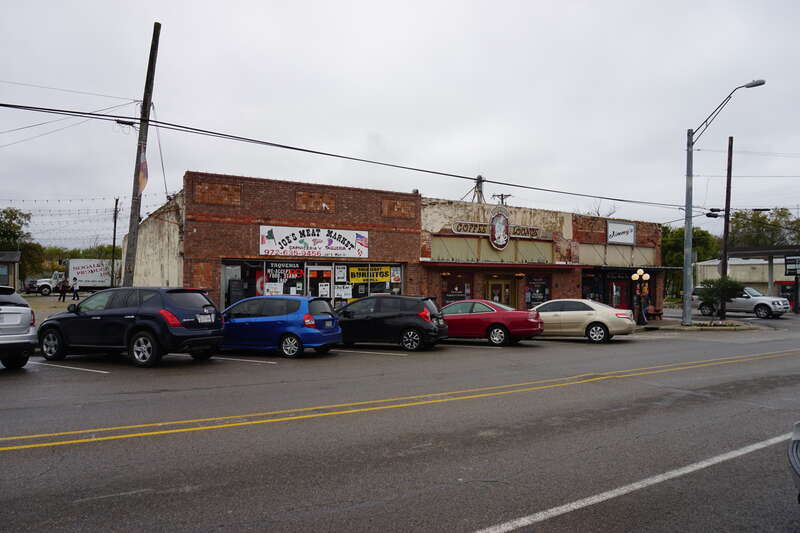 Main Street in Royse City, Texas (United States).