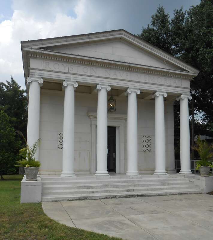 Royston Nave Memorial, 306 W. Commercial Street, Victoria, Texas