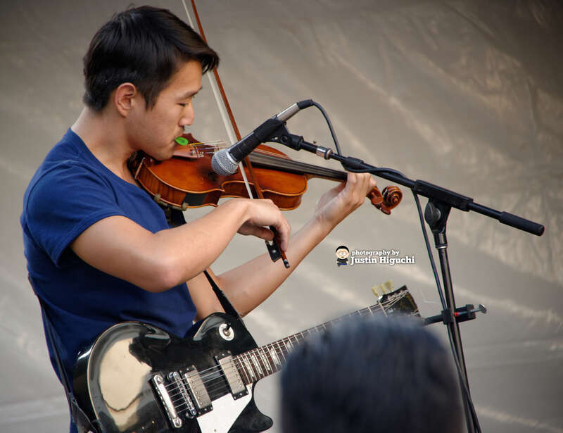 Run River North performing live at the Holidayfest on South Lake Avenue in Pasadena California, on Saturday December 6th, 2014.