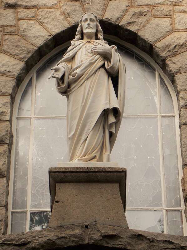 Sacred Heart Cathedral near downtown Raleigh, North Carolina.
