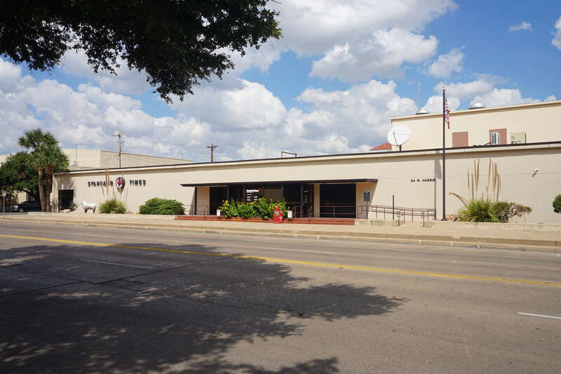 The San Angelo Standard-Times building in San Angelo, Texas (United States).