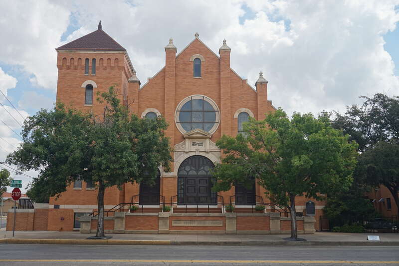 First Presbyterian Church in San Angelo, Texas (United States).