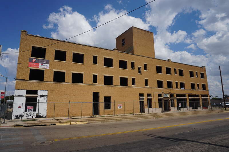 The former Roosevelt Hotel in San Angelo, Texas (United States).
