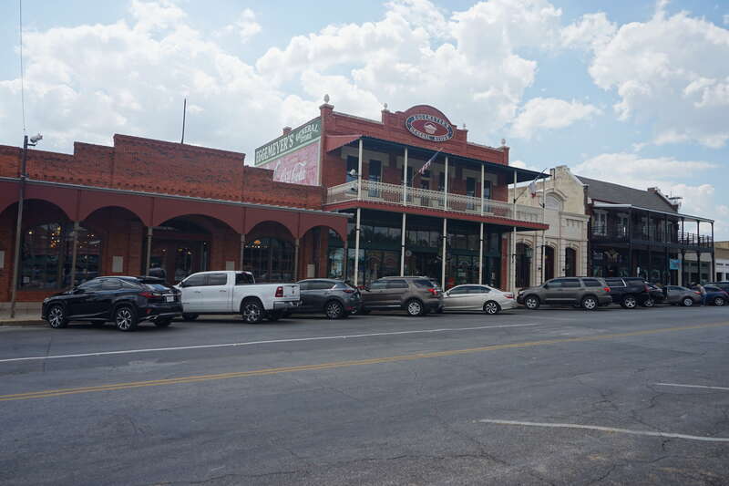 East Concho Avenue in San Angelo, Texas (United States).