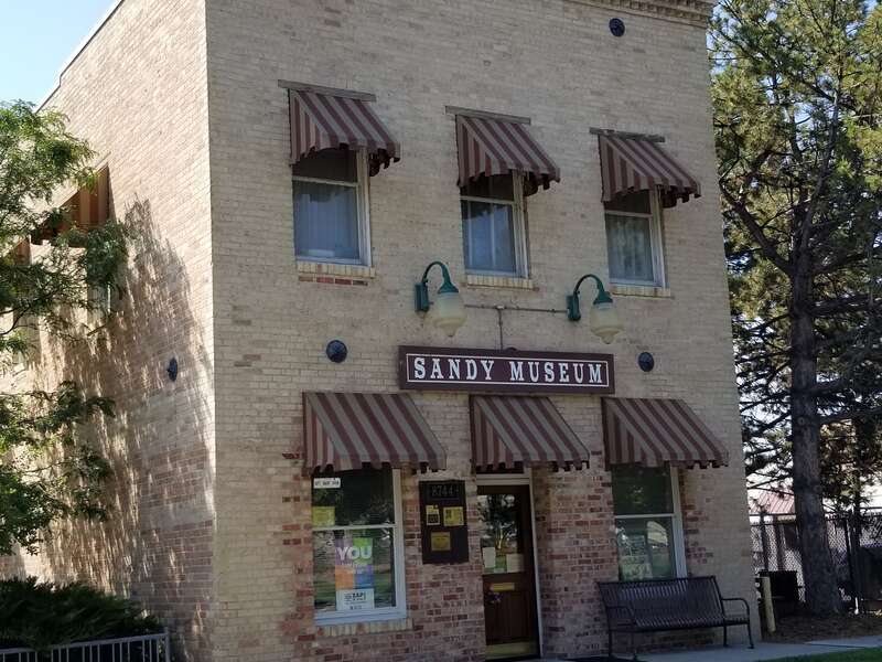 Sandy Museum of Historic Sandy. 8744 Center St. Sandy, UT 84070