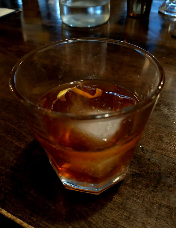 Absinthe, cognac, whiskey, Peychaud &amp; Angostura bitters
Sunday's Soda Fountain

431 Jefferson Street, Lafayette, Louisiana