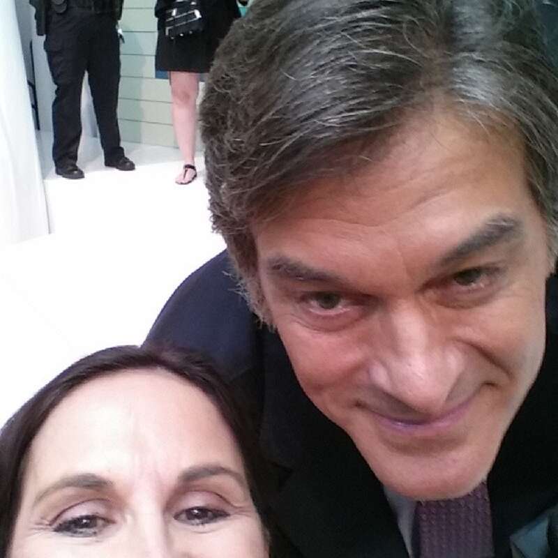 Selfie with Dr. Oz! #Wpbfselfies #Drozfest #wpbfdroz @droz