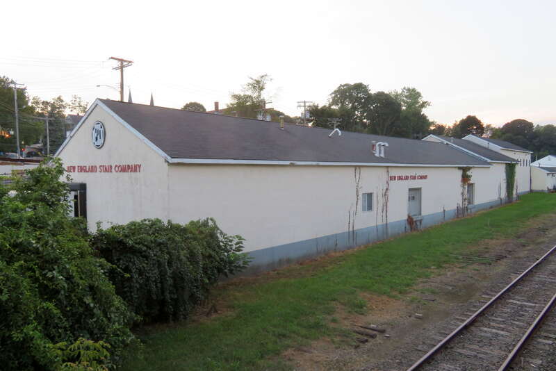 The former Shelton freight house in September 2018