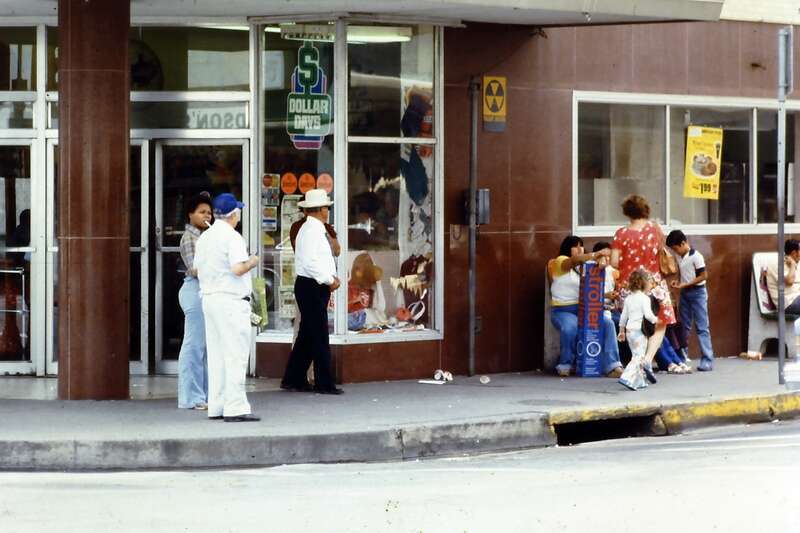 outside of Woolworths