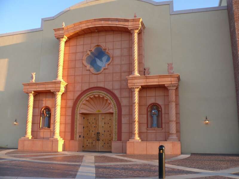 Saint Andrew the Apostle church of Sierra Vista (Arizona, USA).