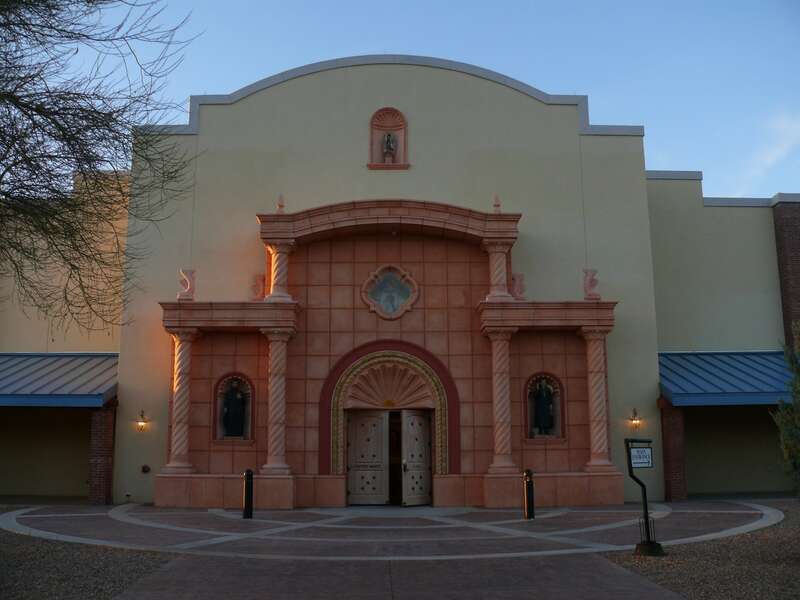 Saint Andrew the Apostle church of Sierra Vista (Arizona, USA).