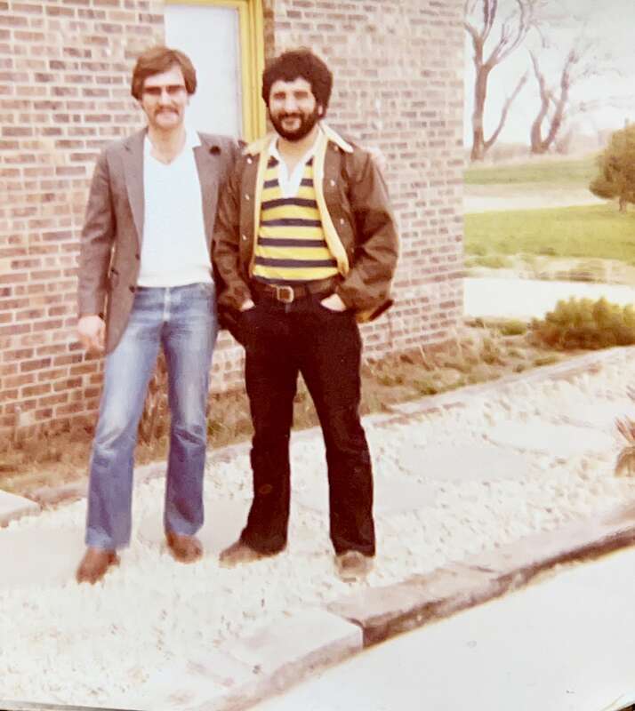 Mark Enoch &amp; Pete Souza, Hutchinson, KS circa 1981