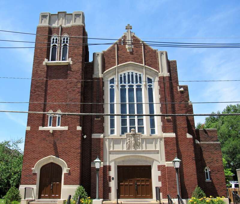 St. Luke's Catholic Church in Belleville, Illinois.