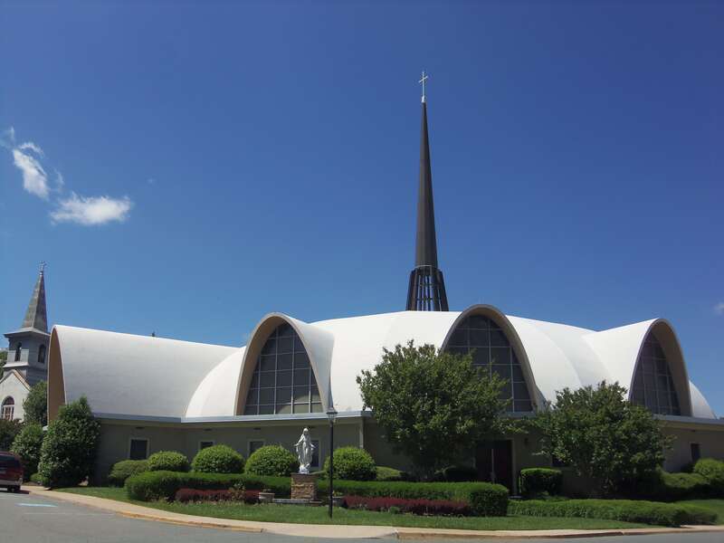 St. Mary's Catholic Church in Rockville, Maryland.