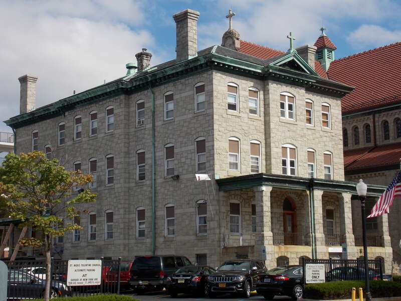The rectory at St. Nicholas of Tolentine Church in Atlantic City, New Jersey.
