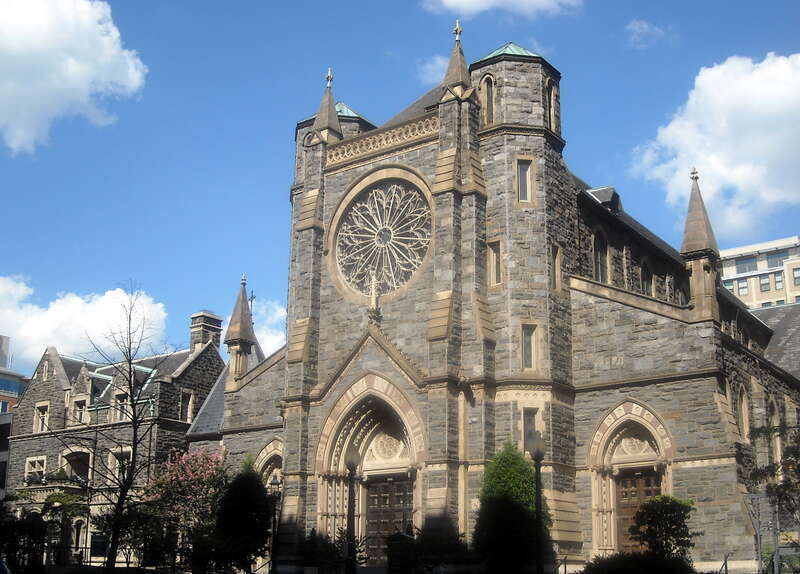 St. Patrick's Catholic Church located at 619 10th Street, N.W., in downtown Washington, D.C.