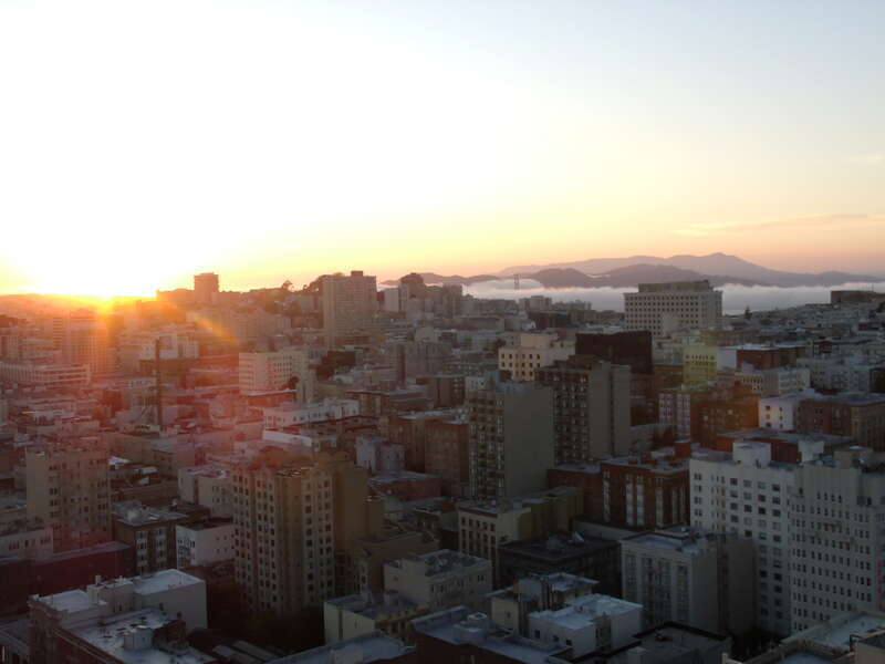 Sunset Over San Francisco