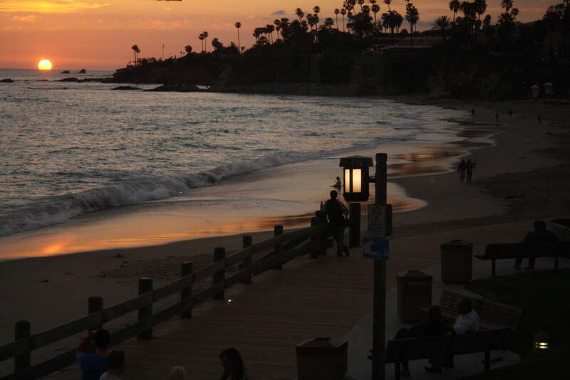 Sunset at Laguna Beach