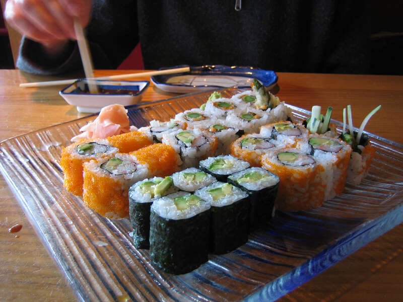 Sushi at Mikado
