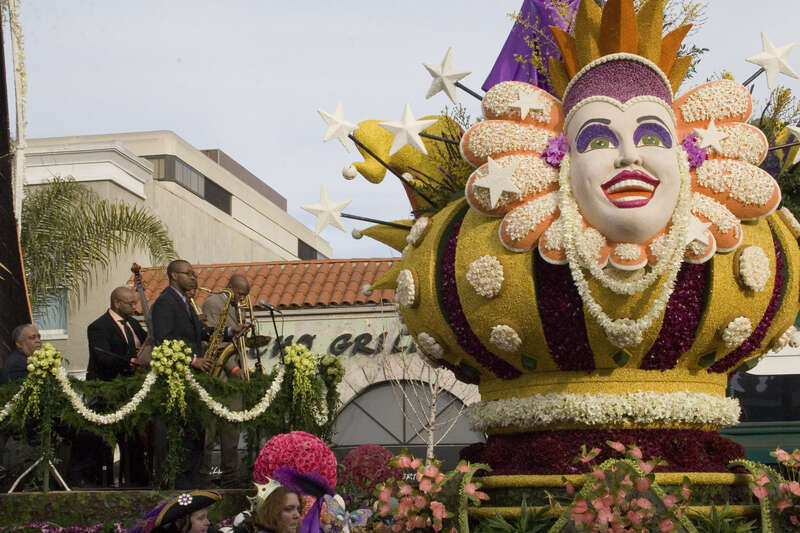 Tournament of Roses Parade 2008 New Orleans floatThe Rose Parade - New Orleans float