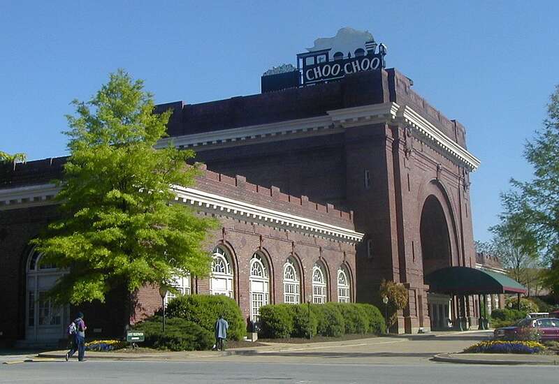 The Terminal Station in Chattanooga, home of the Chattanooga Choo-Choo.