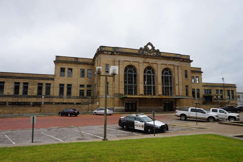 Texarkana Union Station in Texarkana, Arkansas, and Texarkana, Texas (United States).