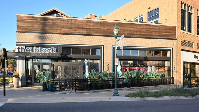 The Block, a food hall in the Pike and Rose development. 967 Rose Avenue, North Bethesda, Maryland 20852.