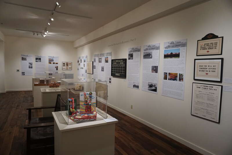 The Downtown Revitalization Beginnings: Part II exhibit at The Grace Museum in Abilene, Texas (United States).