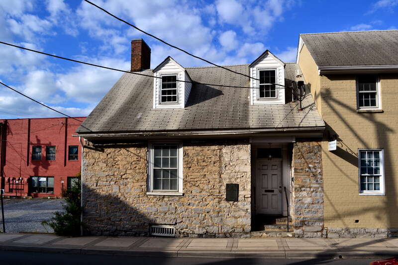 The Harrison House (formerly the Thomas Harrison House), 30 W. Bruce St. Harrisonburg