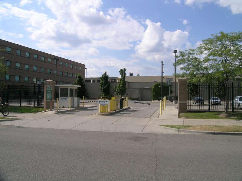 Site where Thomas S. Sprague House once stood in Detroit
