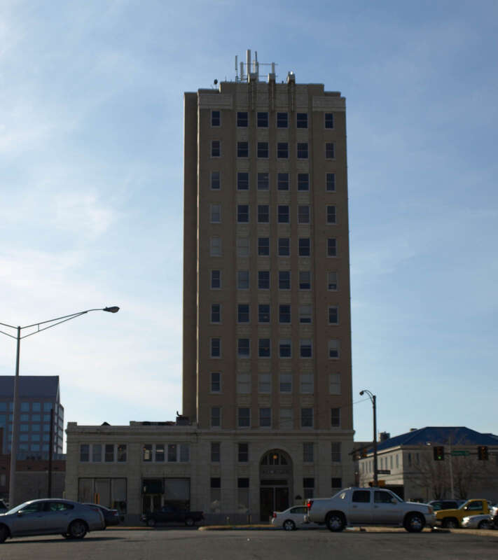 The Times Building in Huntsville, Alabama, listed on the National Register of Historic Places.
