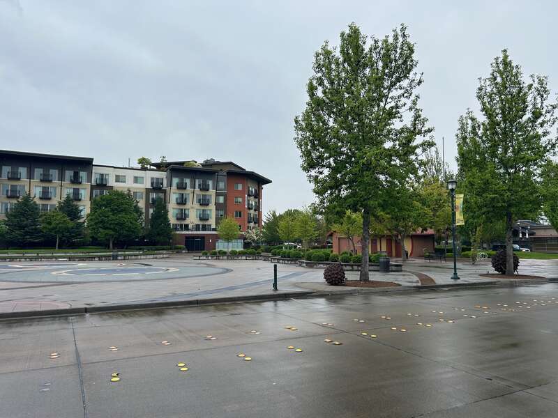 Town Square Plaza in Kent, Washington