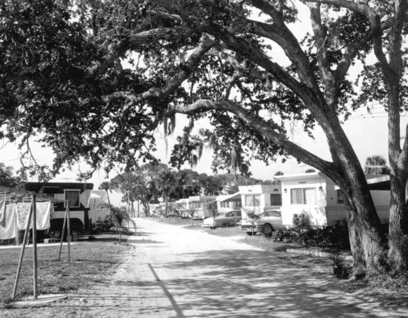 Local call number: C028648
Title: Trailer park: Cape Canaveral, Florida
Date: December 1958
Photographer: http://floridamemory.com/solr-search/results/?q=collection:%22Florida Photographic Collection" AND photographer:"Barron,