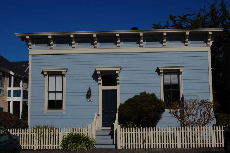Built in 1968. 815 Delaware Street. Berkeley, California, USA