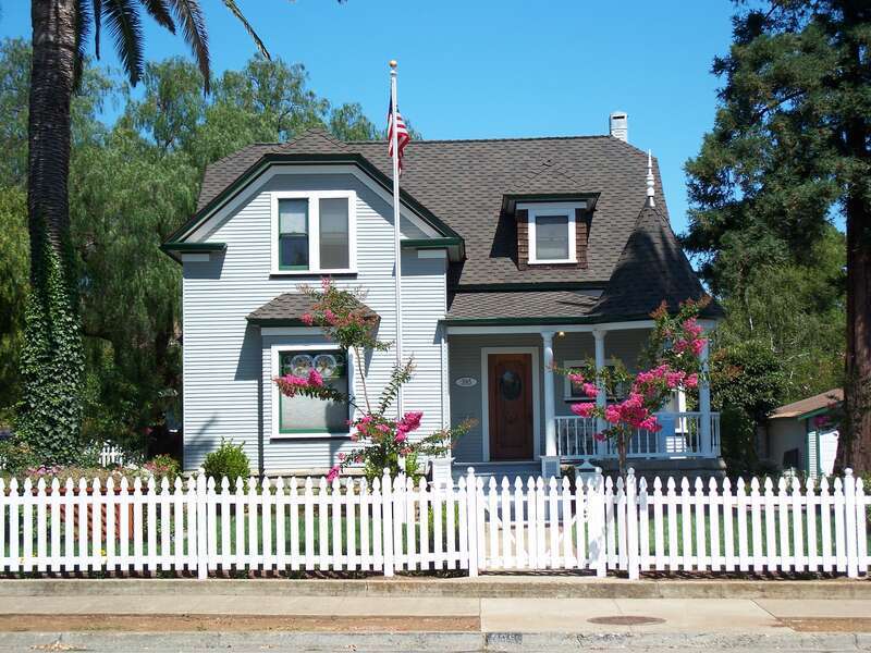 Votaw House, 395 West Main Avenue, Morgan Hill, California, USA.