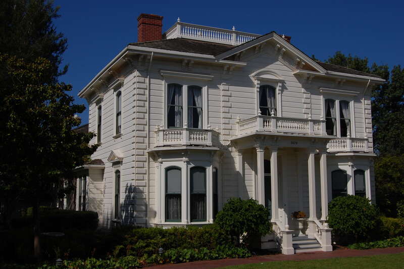 Henry Rengstorff house. 3070 North Shoreline Boulevard. Mountain View, California, USA