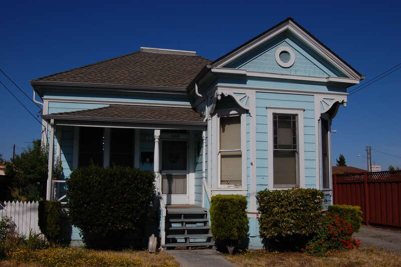 Built in 1900. 1460 Main Street. Santa Clara, California, USA