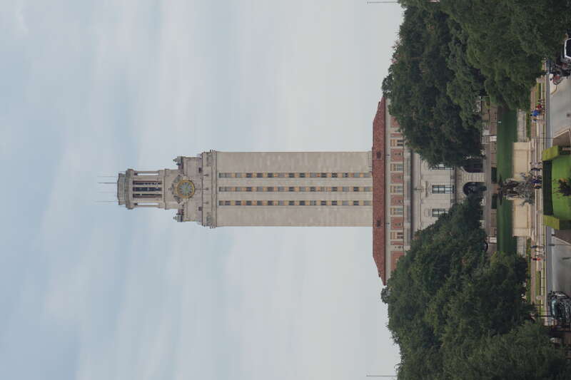 The Main Building on the campus of the University of Texas at Austin in Austin, Texas (United States).