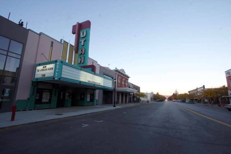 Utah Theatre in Logan Utah