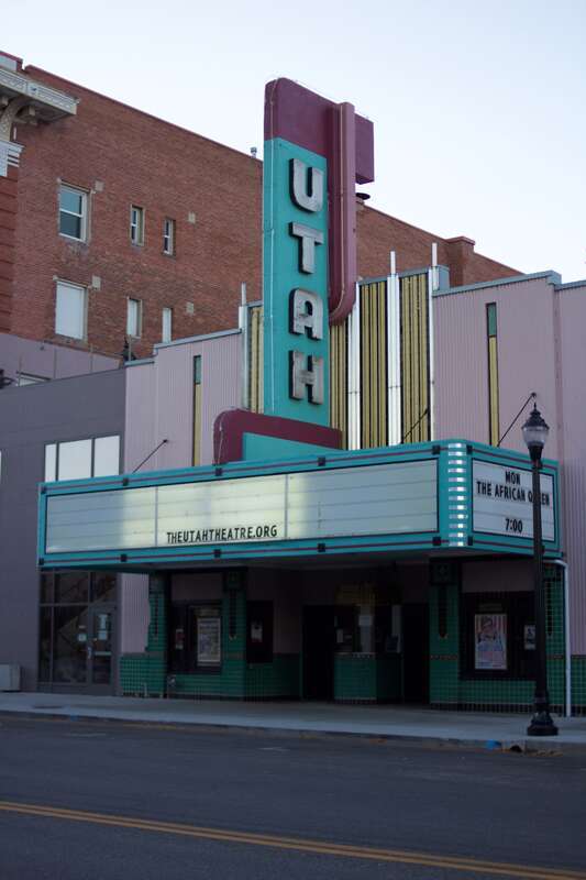 Utah Theatre in Logan Utah