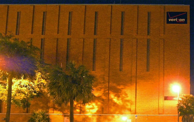 A Verizon Central Office in Lakeland, Florida.