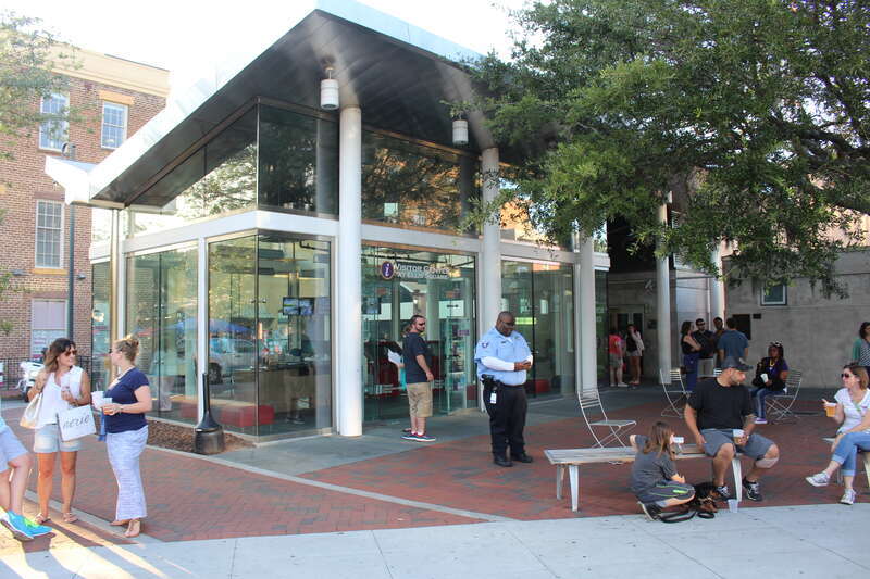 Visitor Center at Ellis Square, Savannah, Chatham County, Georgia