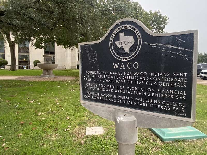 Waco Historical Marker
Waco City Hall

Waco, Texas, USA