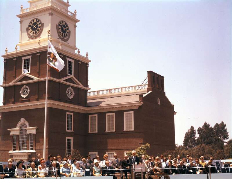 There are no known copyright restrictions on this image. All future uses of this photo should include the courtesy line, "Photo courtesy Orange County Archives."

Photo from the Knott's Berry Farm Collection, Accession #2006/8.