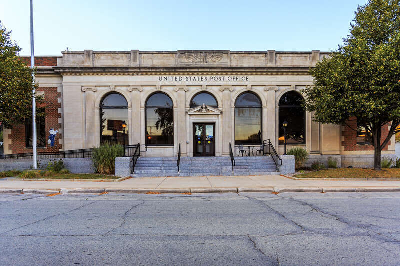 Waupun Post Office, 400 E. Franklin St. Waupun