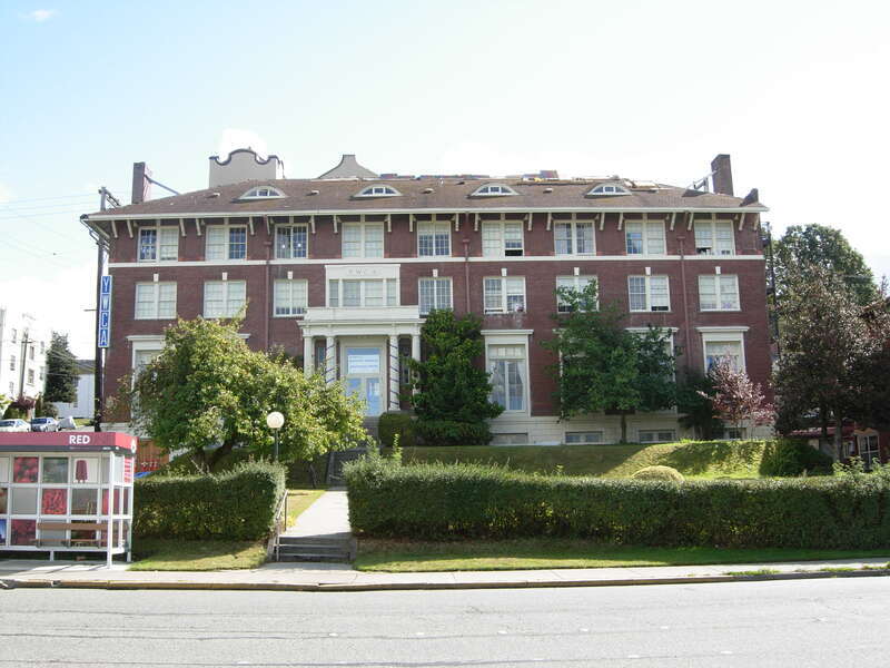 The YWCA building in Bellingham, Washington. Designed by Bebb &amp; Gould of Seattle and built 1914-15.