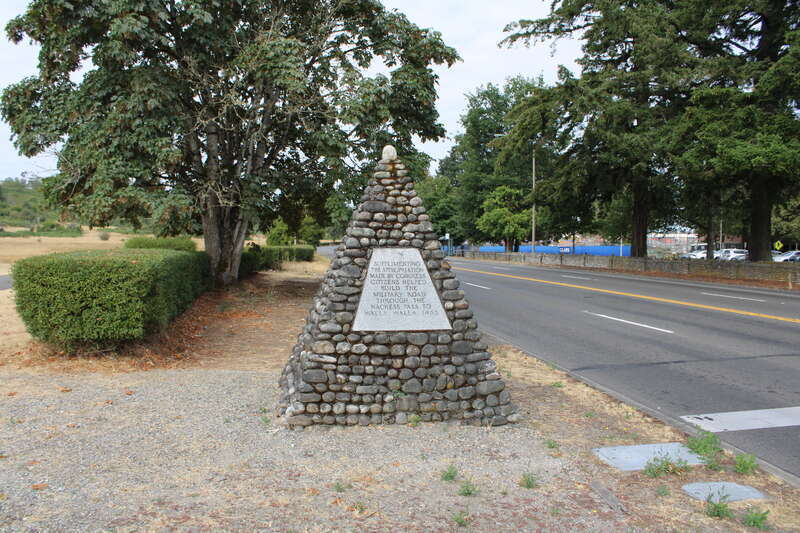 Fort Steilacoom Historic Military Road Monument #1
