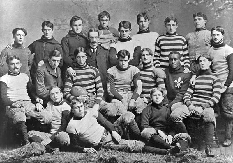 1899 Western Reserve football team, Case Western Reserve Spartans, Cleveland, Ohio.