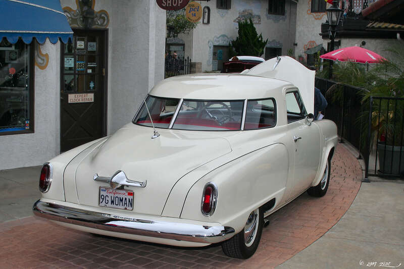 1950 Studebaker Starlight Coupe - white